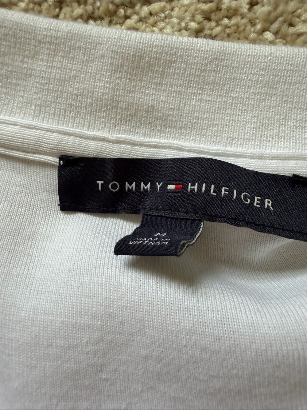 Nautica Green & White Striped Boatneck Top with White Jeans, two TH Polo tops - Picture 7 of 16